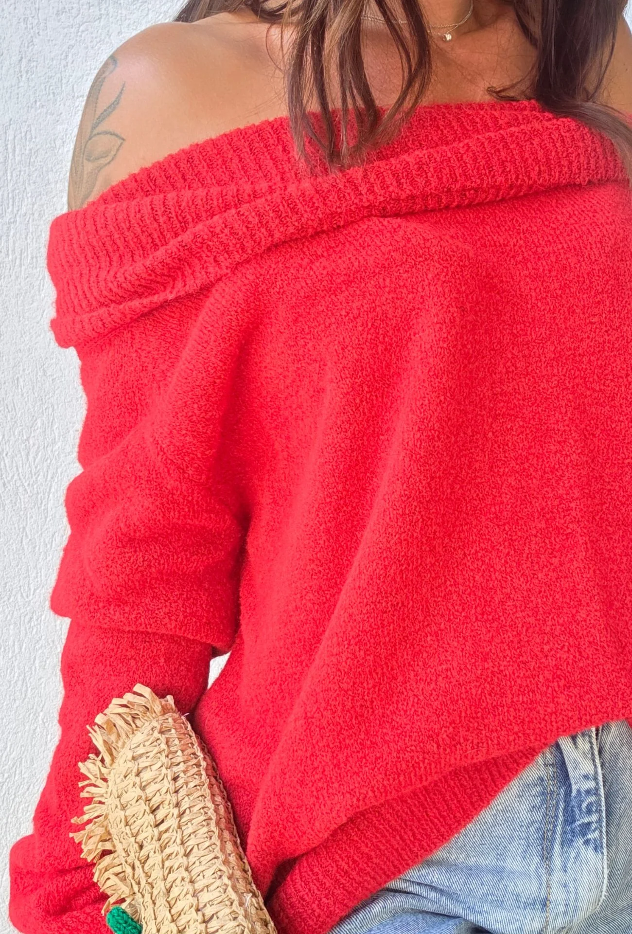 Pull LANA rouge – Image 2