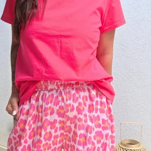 Tee-shirt LILI Rose fuchsia