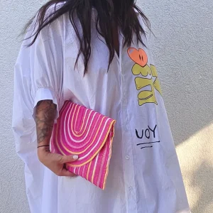 Robe Chemise LOVE YOU – Blanc