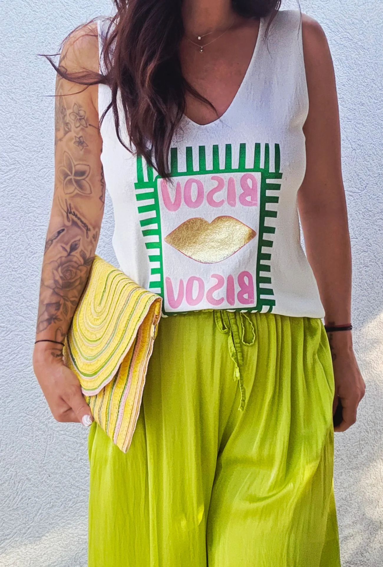 Pantalon TONY – Vert – Image 2