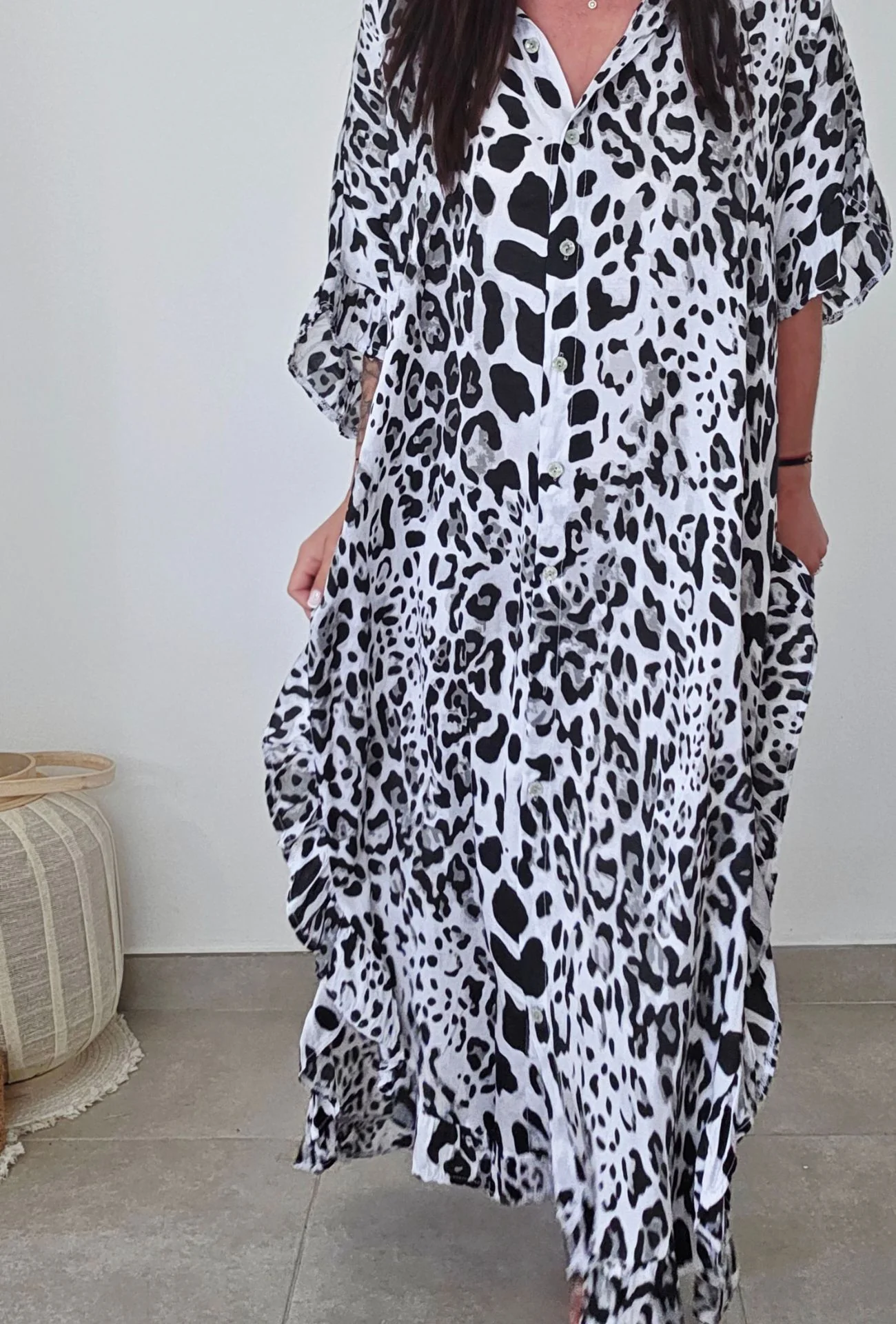 Robe ALISSIA noir – Image 2