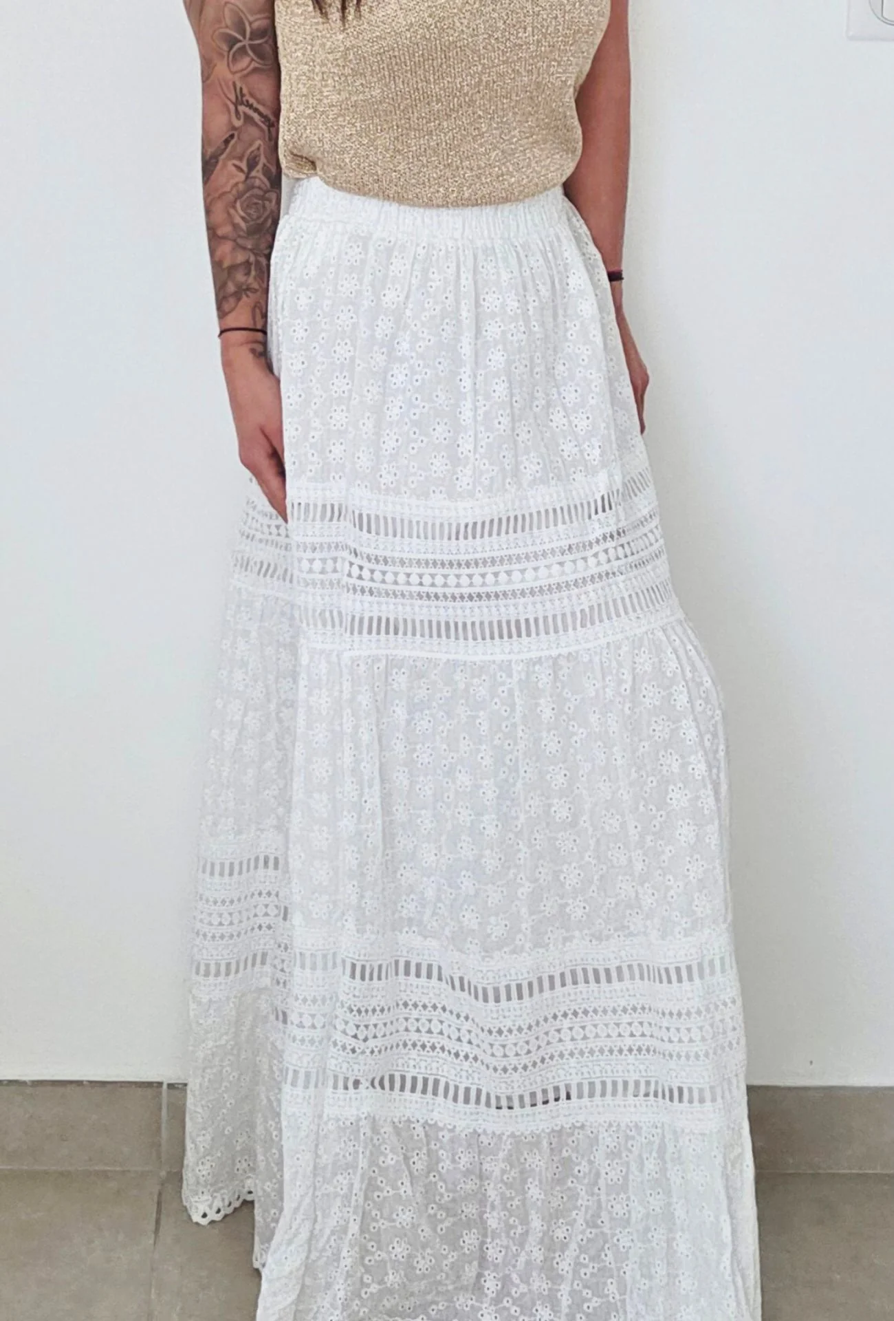 Jupe ALBA blanc – Image 3