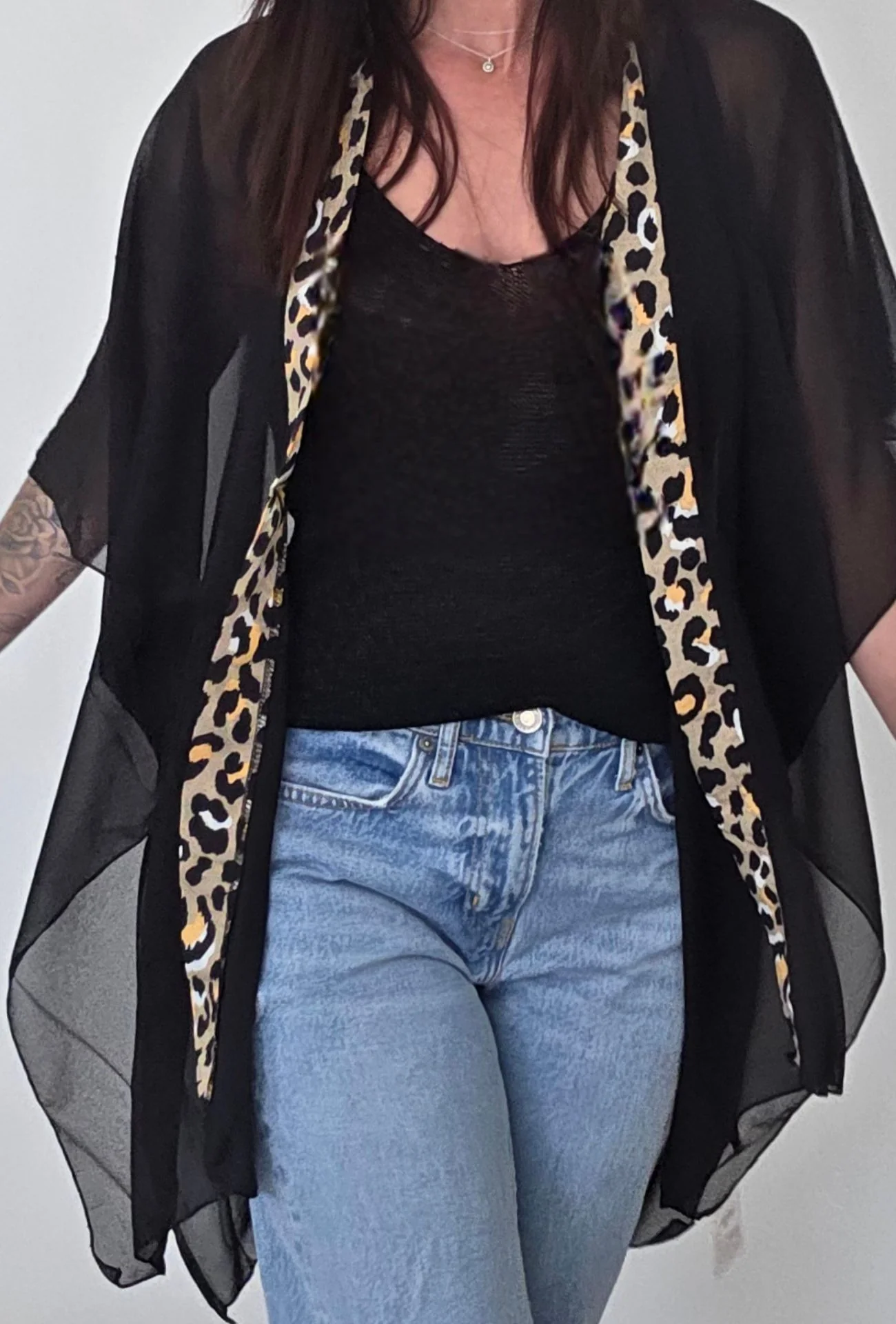 Gilet voile LEON noir – Image 3