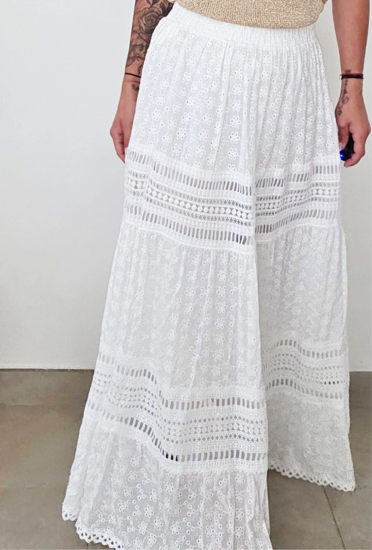 Jupe ALBA blanc – Image 4