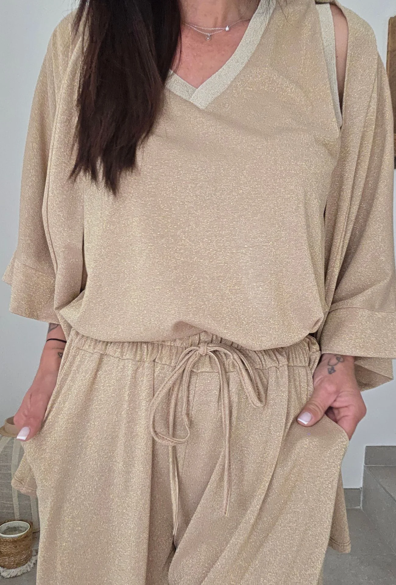 Top MAÏNA doré – Image 4