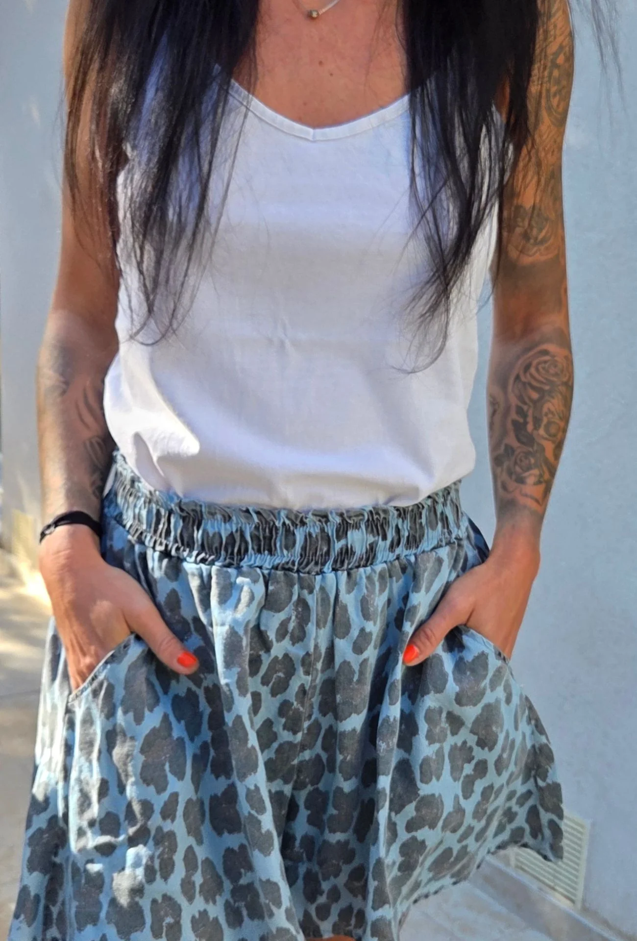 Short ample MIKY bleu – Image 4