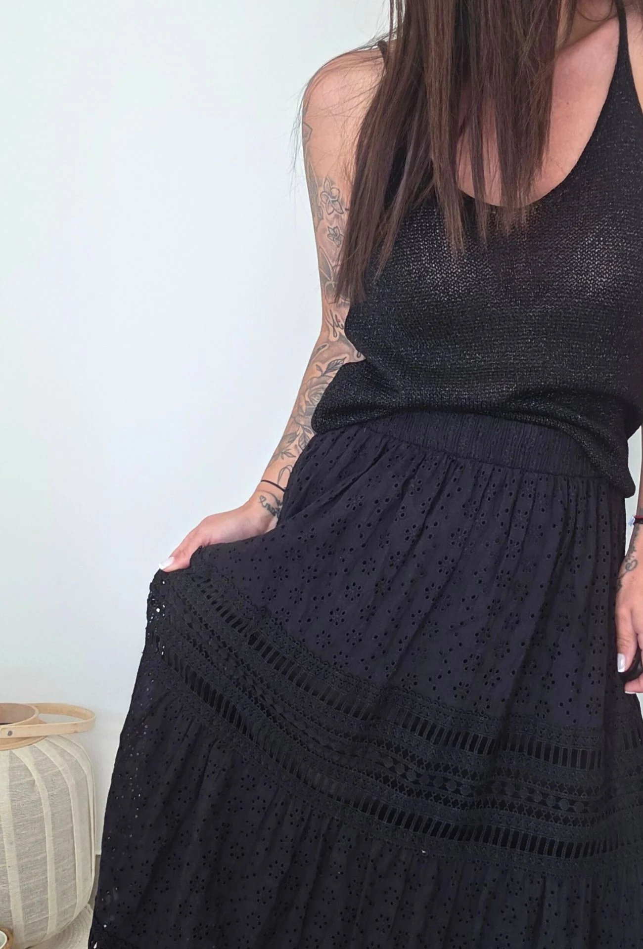 Jupe ALBA noire – Image 3