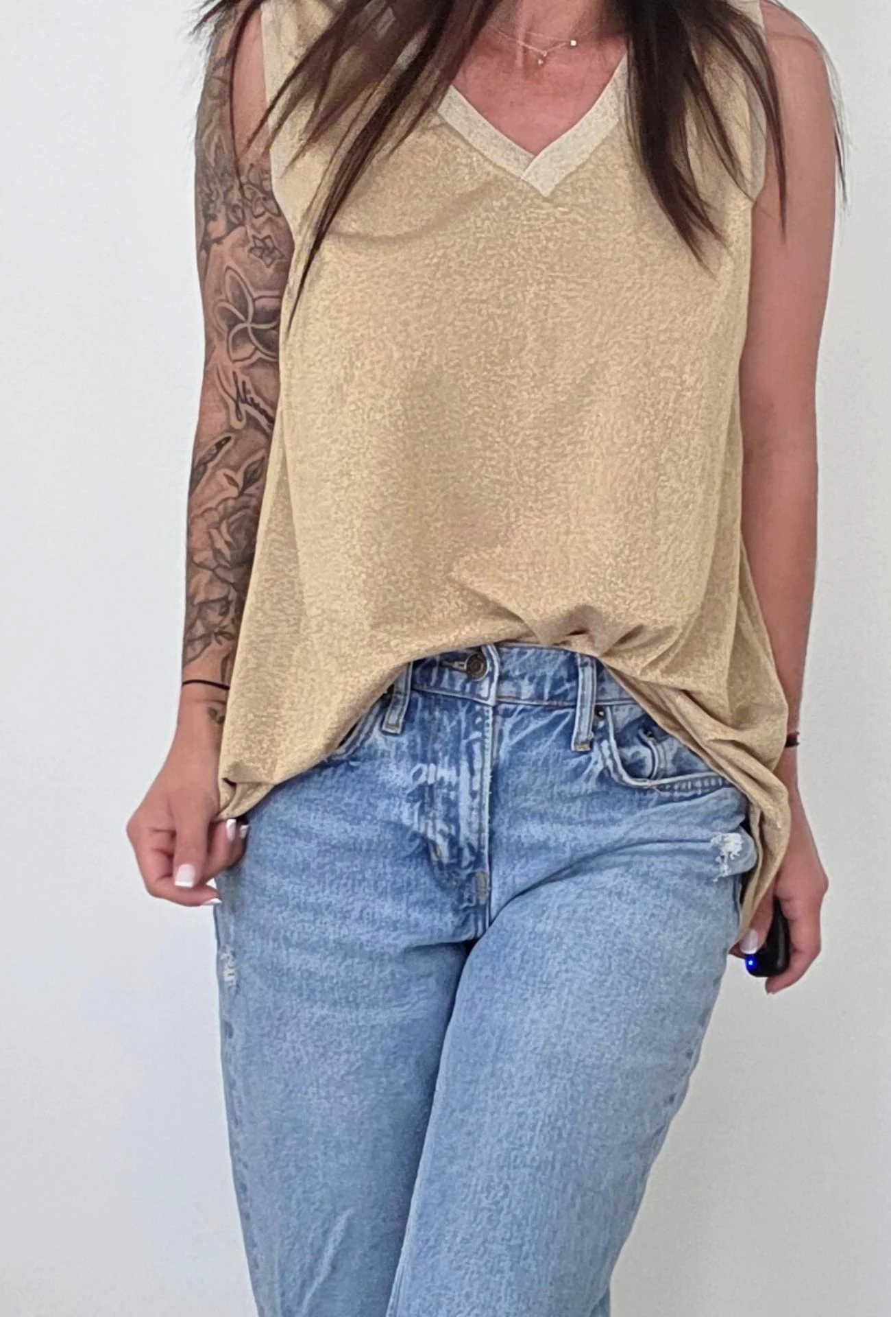 Top MAÏNA doré – Image 3