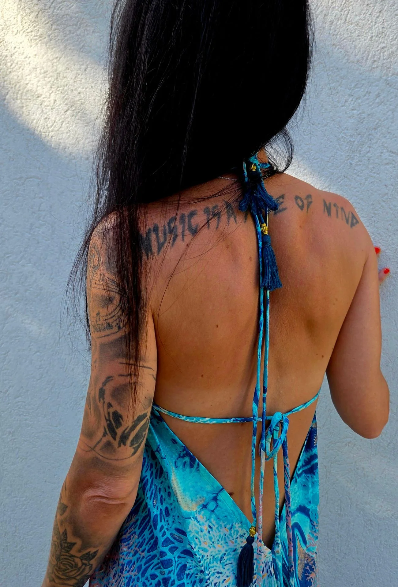 Robe COCO bleu – Image 3