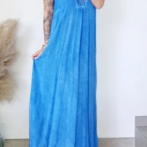 Robe Ines bleu