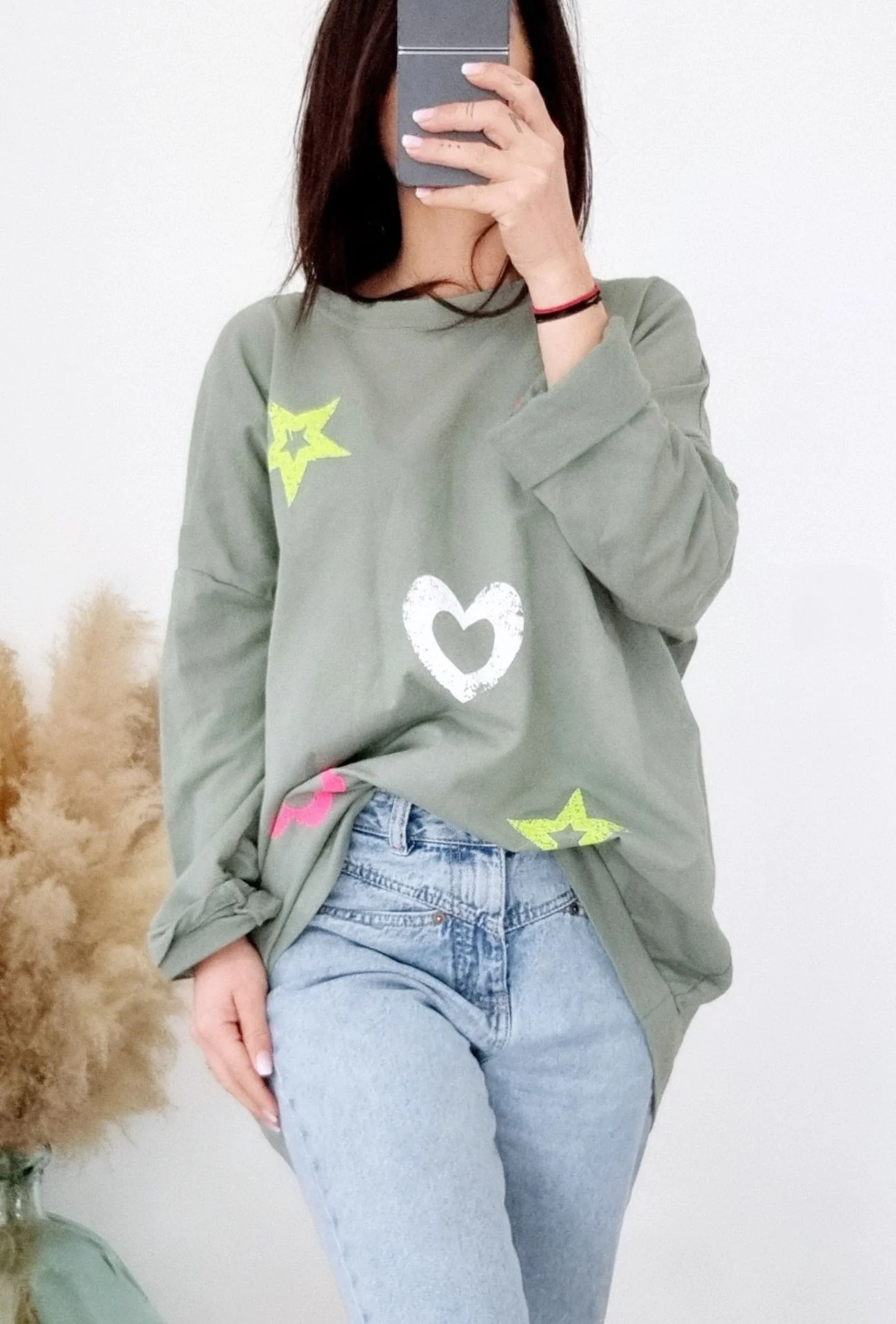 Tee-shirt Joy kaki – Image 3