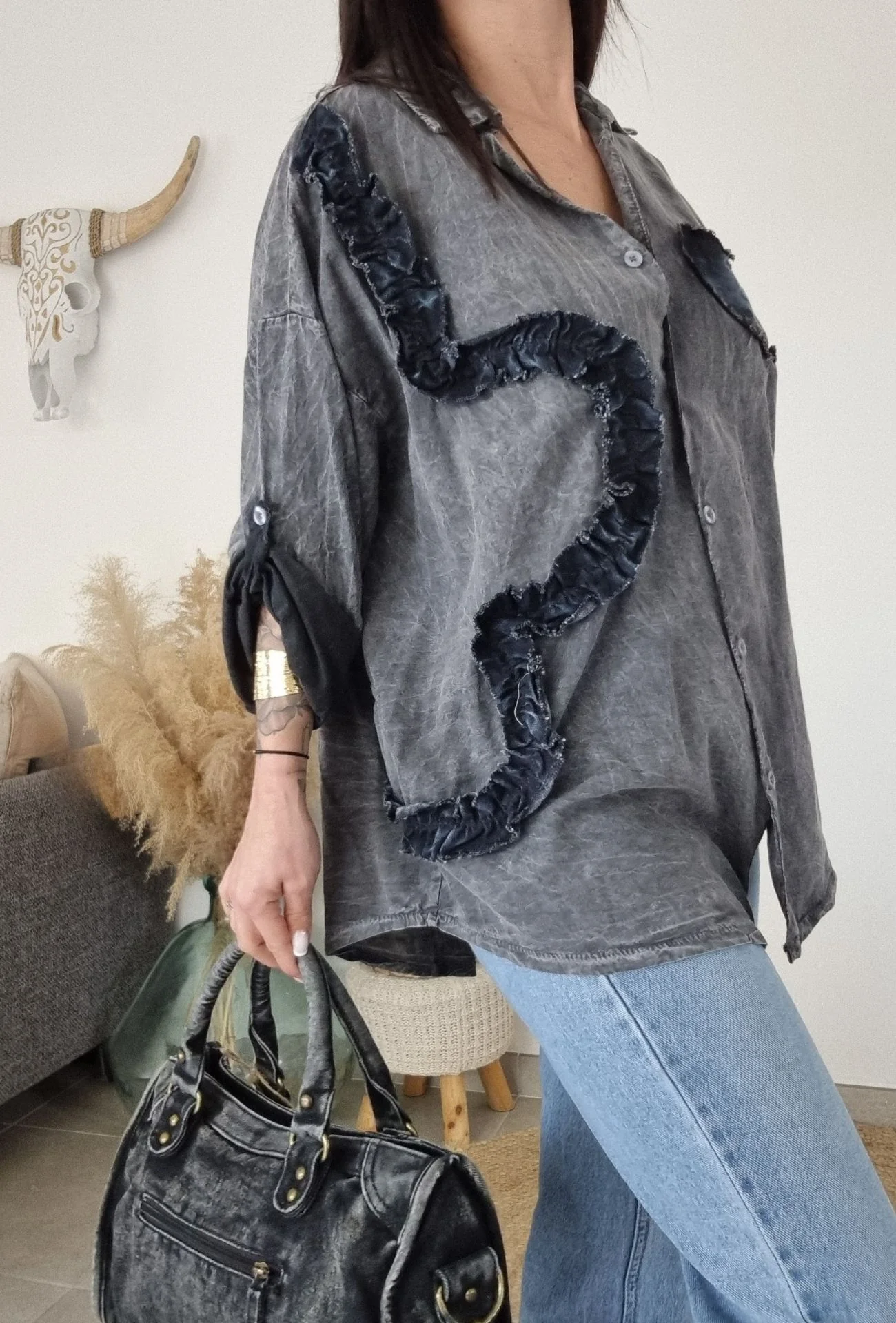 Chemise DYLANE noir – Image 5