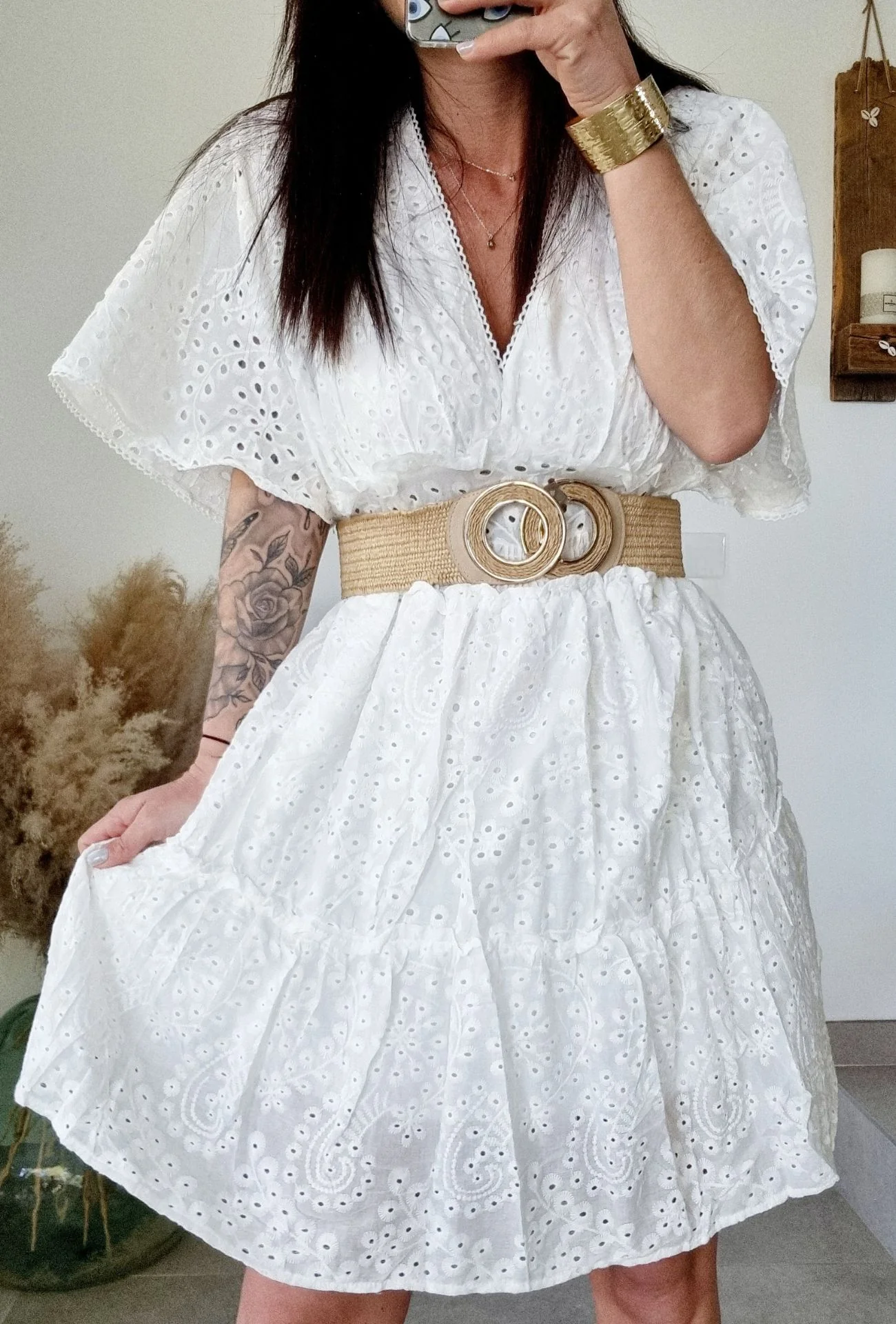 Robe Alicia blanche – Image 2