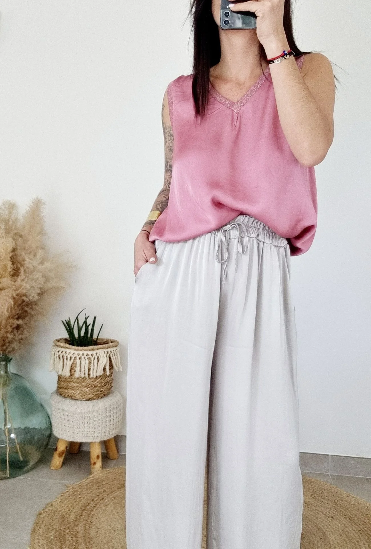 Pantalon MAYLIS Sable – Image 2