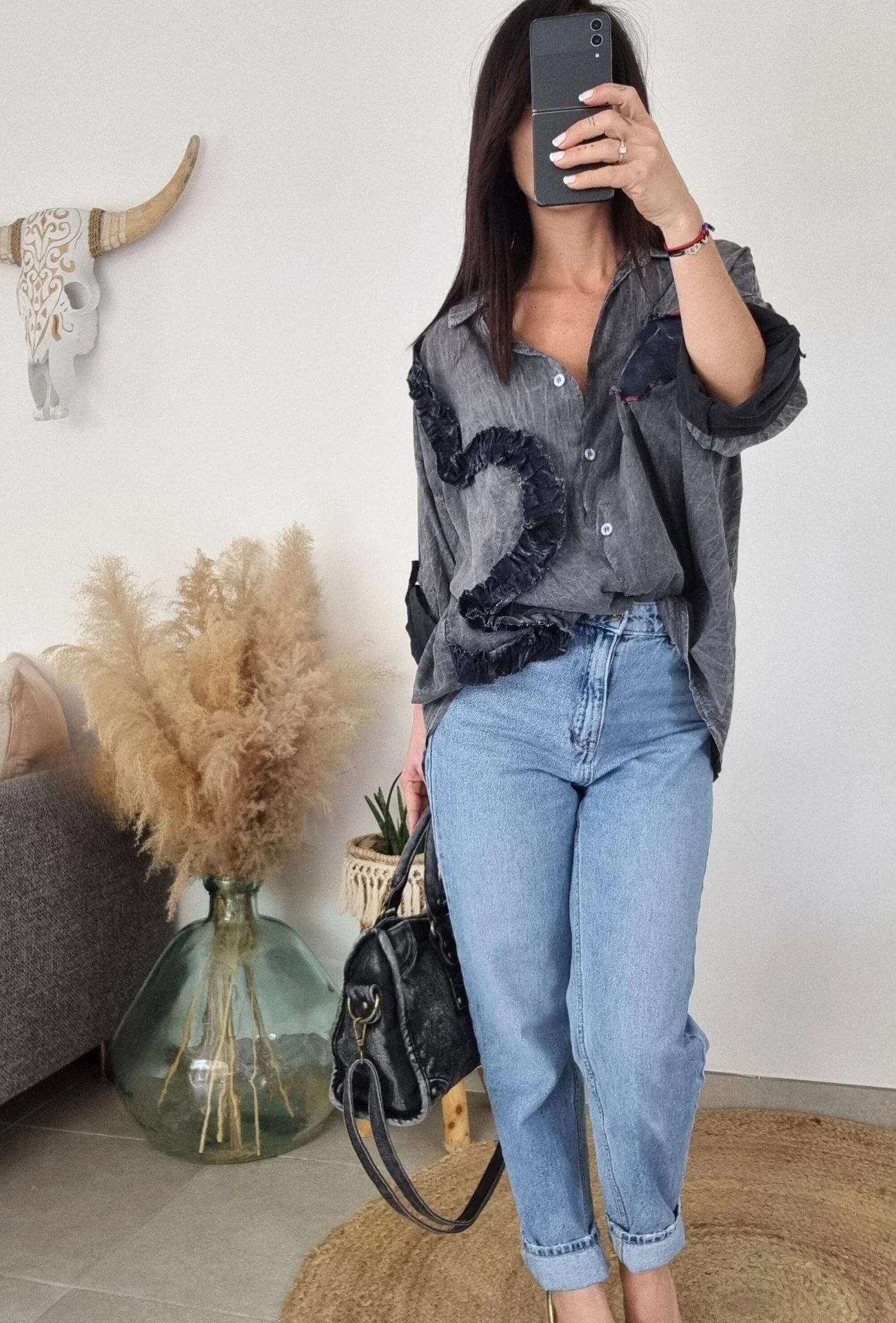 Chemise DYLANE noir – Image 3