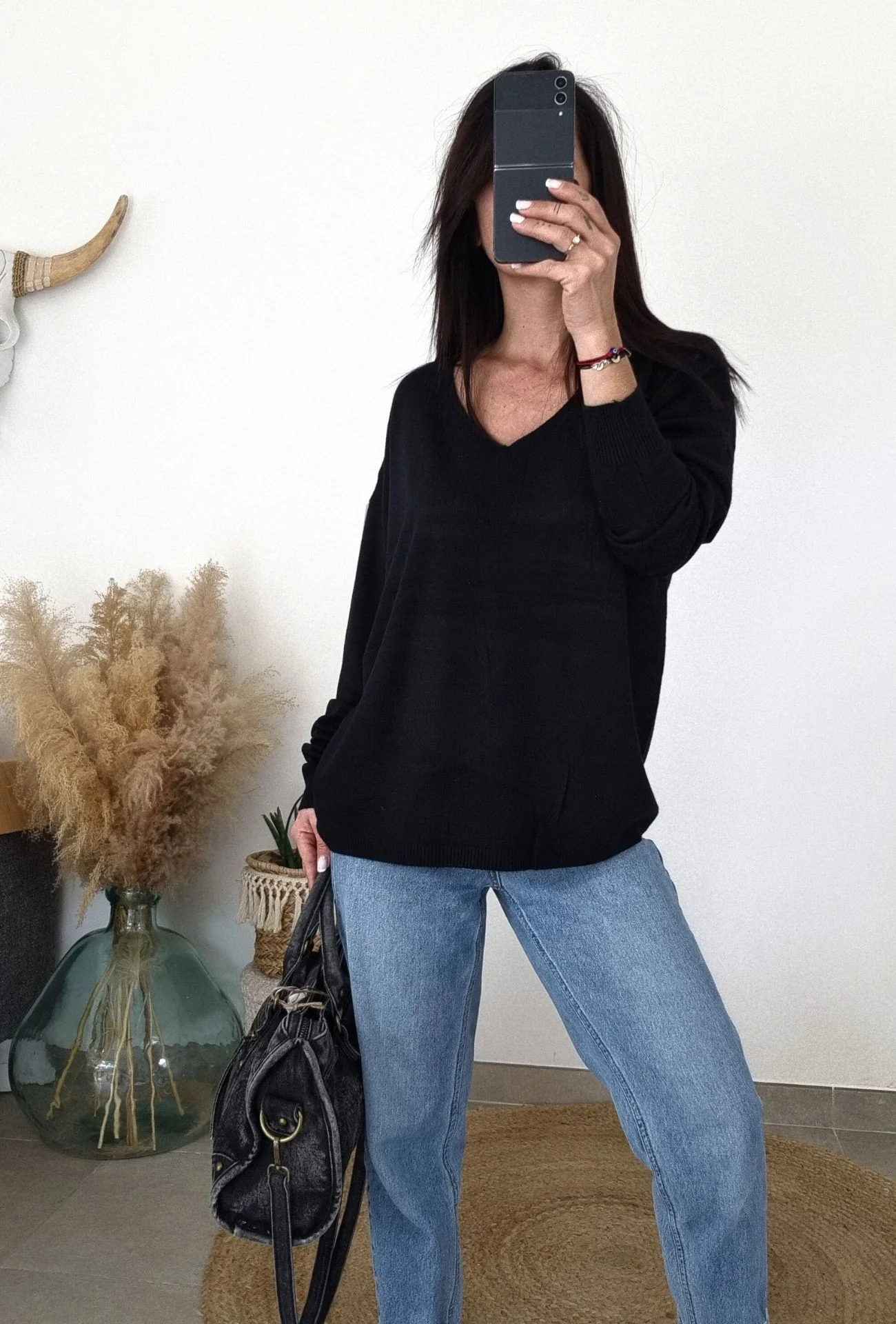 Pull léger EMY - Noir