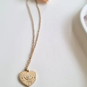 Collier EYE LOVE Doré