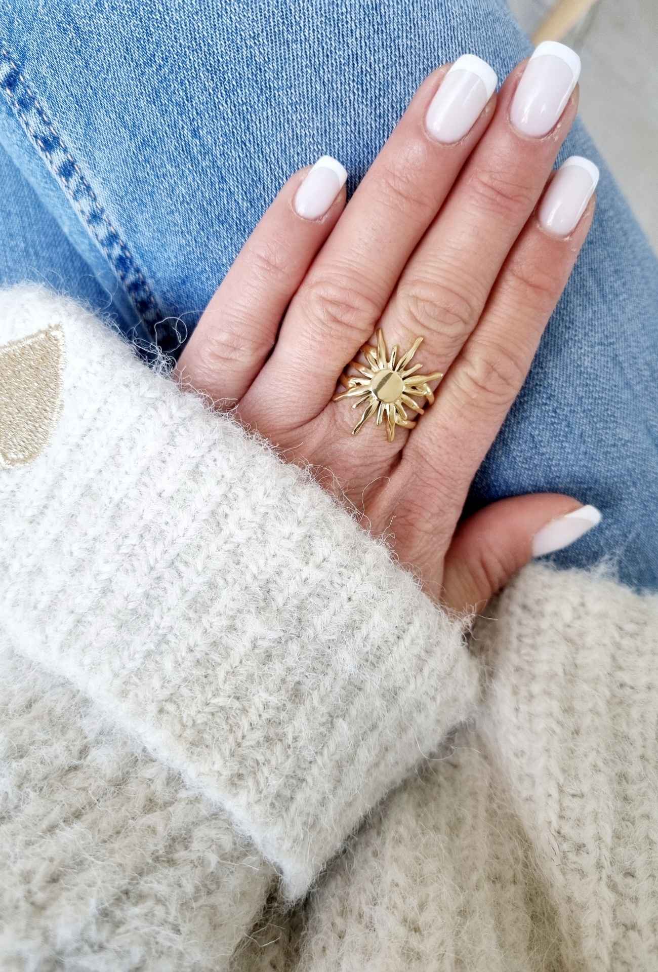 Bague SUNNY doré – Image 3
