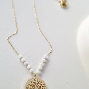Collier LYDI Blanc