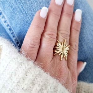 Bague SUNNY doré