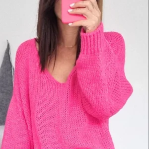 Pull CHARLINE Rose Fushia