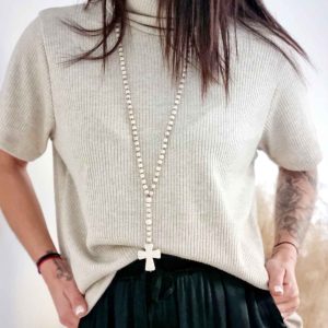 Pull KARINE beige
