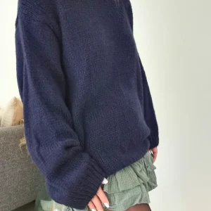 Pull AMANDINE bleu marine