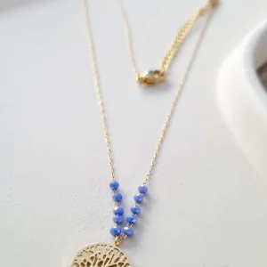Collier LYDI Bleu