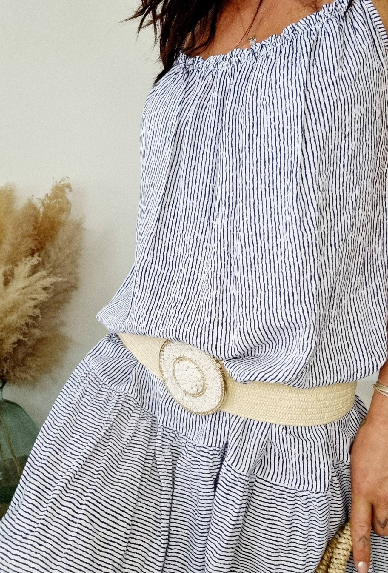 Robe courte rayures Mila – Image 5