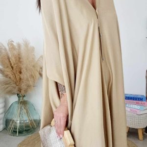 Robe Caftan - SOPHIA - Dorée