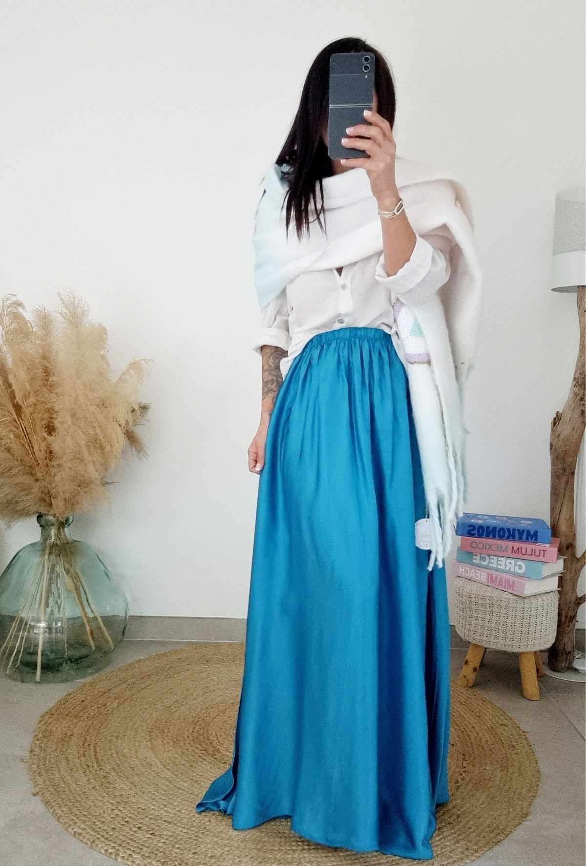 Jupe BAYA bleu – Image 4