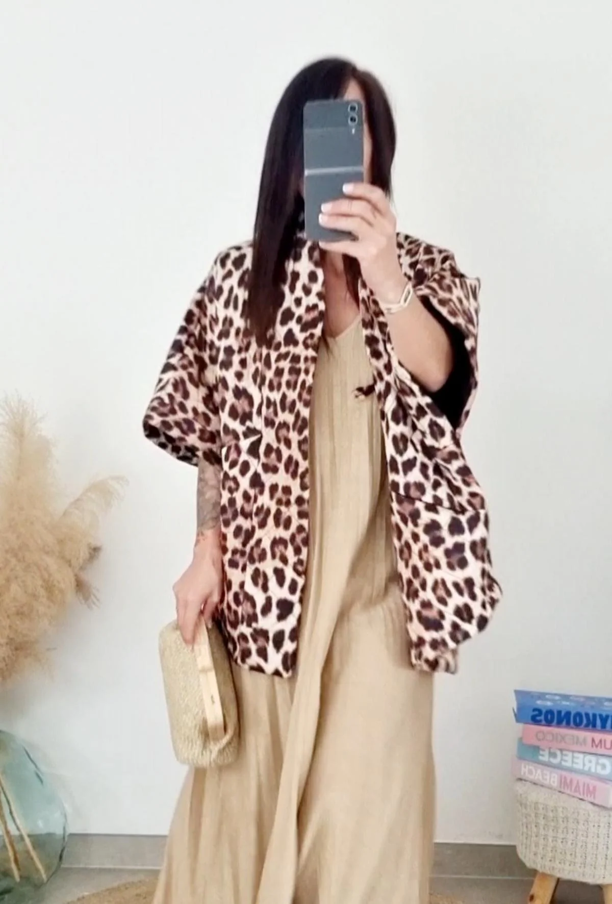 Manteau Oversize MAE Léopard