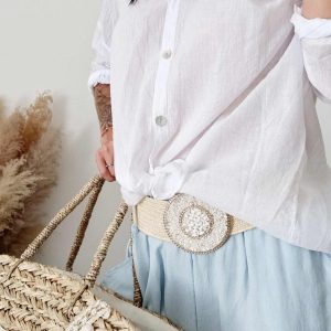 Pantalon Fluide Jeans MIKY bleu clair