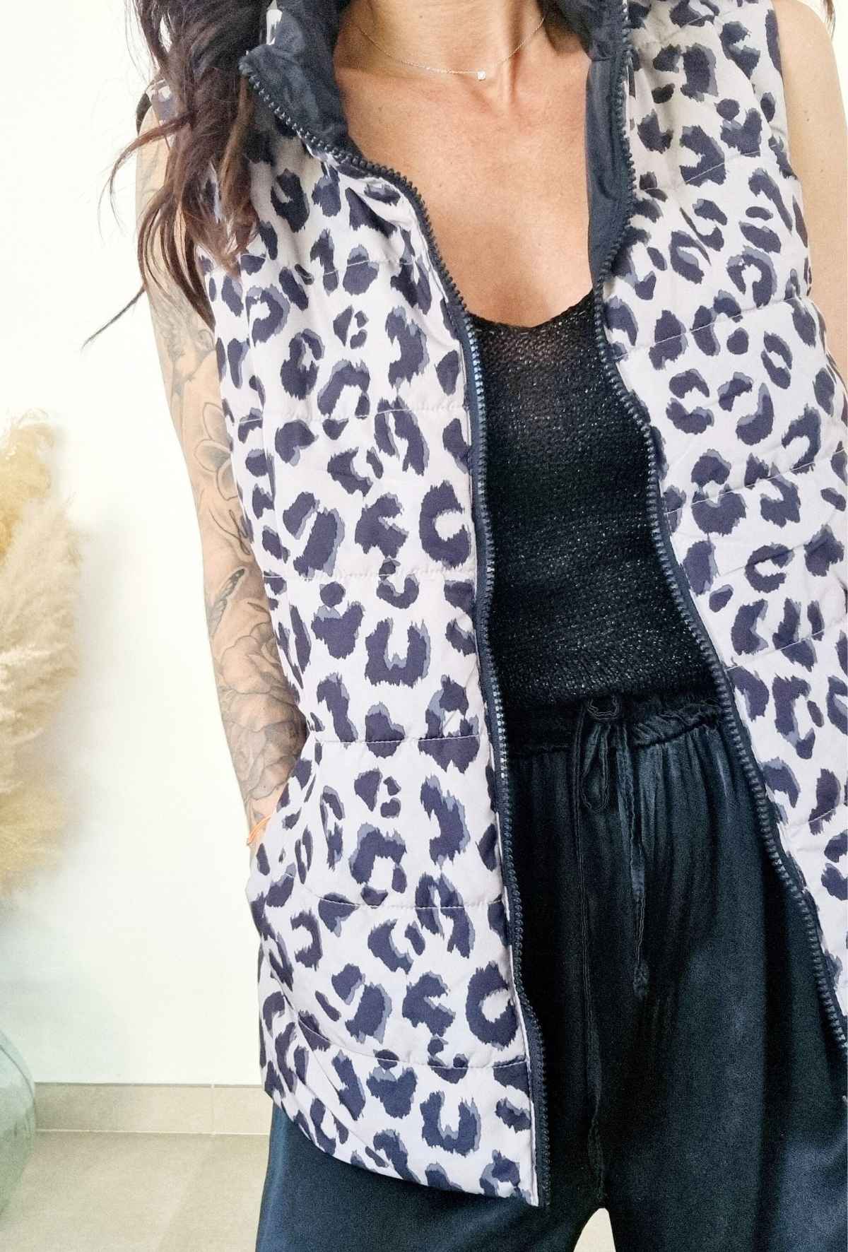 Veste sans manches réversible LEON – Image 2