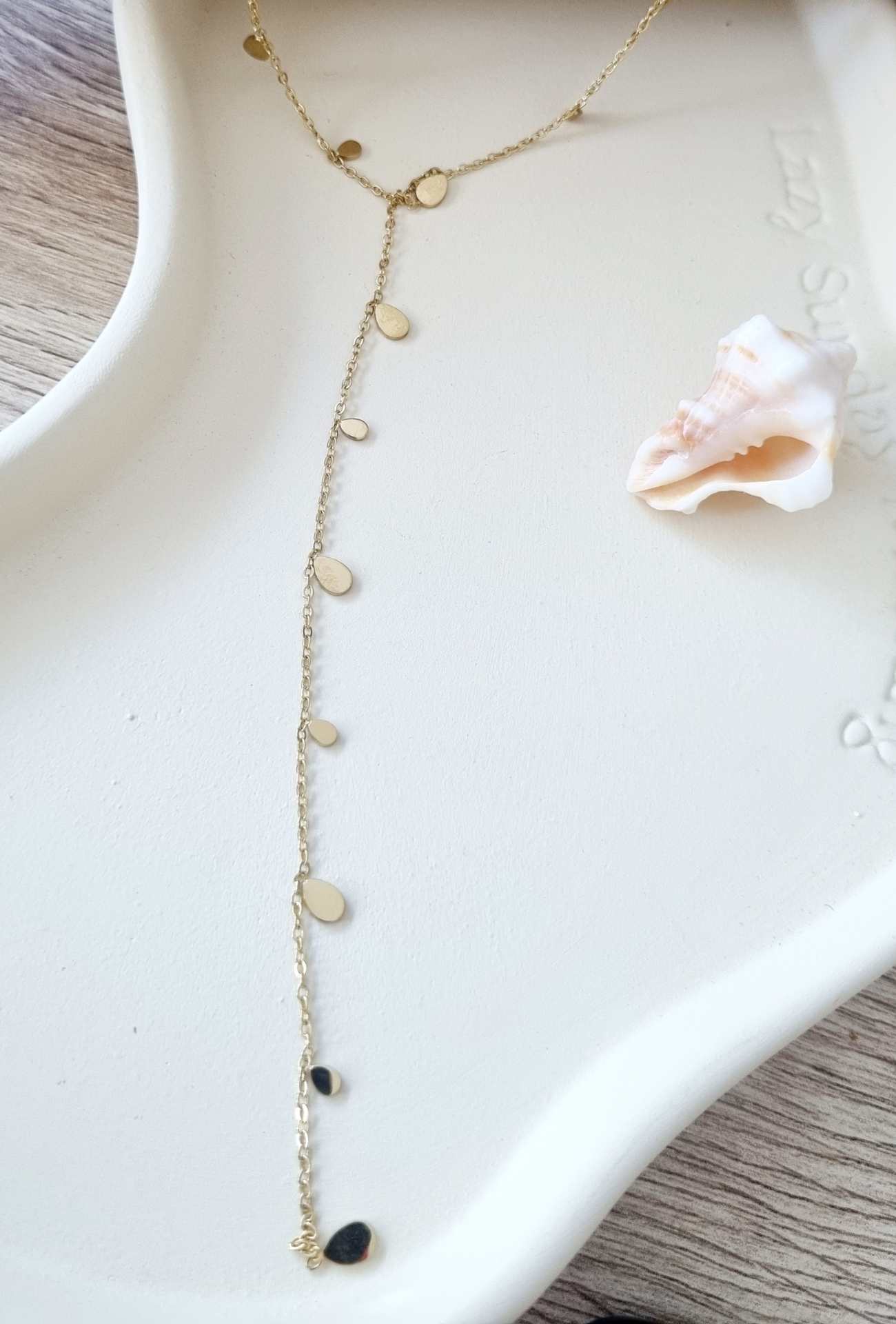 Collier long NINA dorée