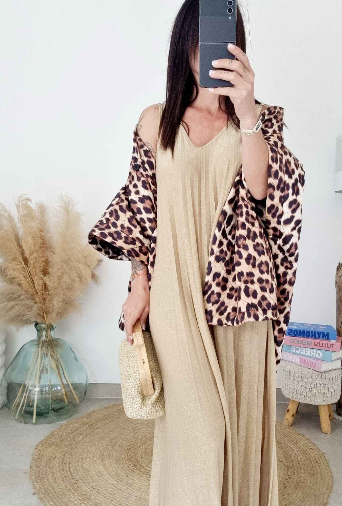 Manteau Oversize MAE Léopard – Image 3