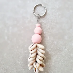 Porte-clés Bali rose