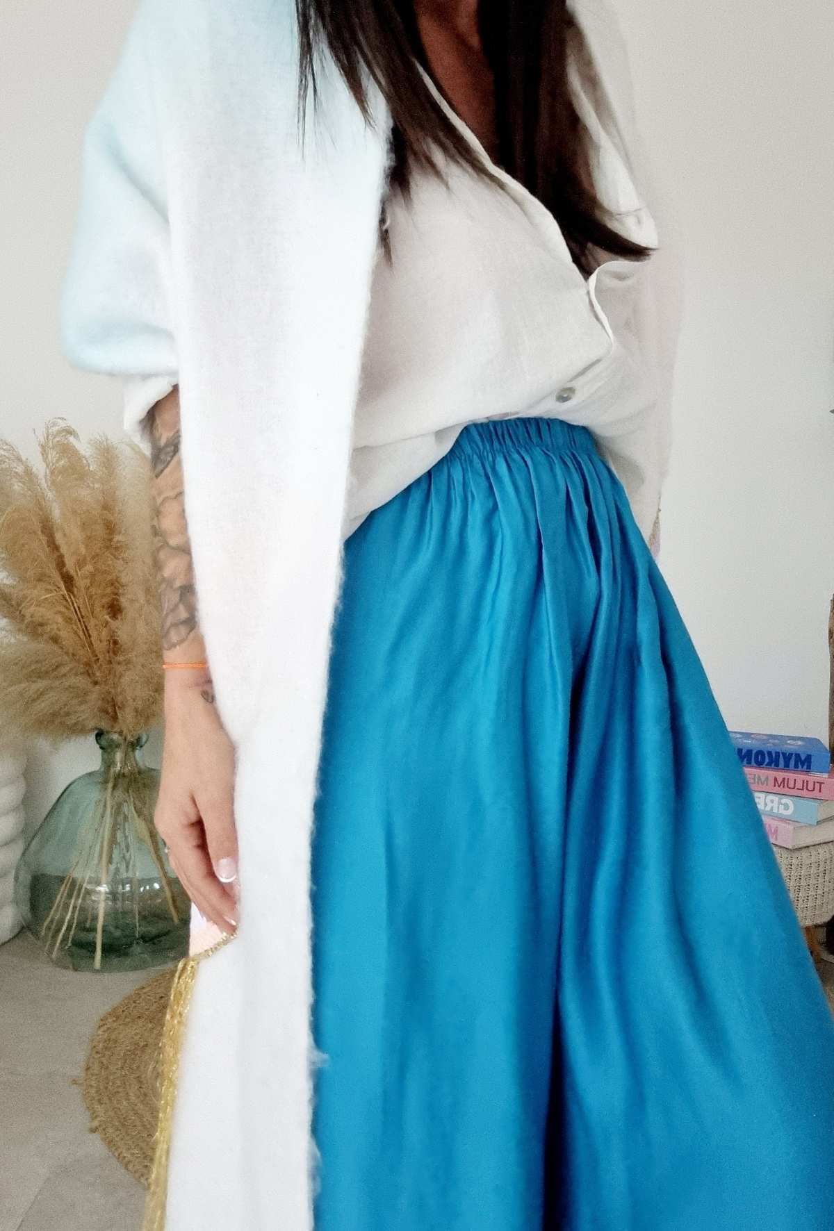 Jupe BAYA bleu – Image 3