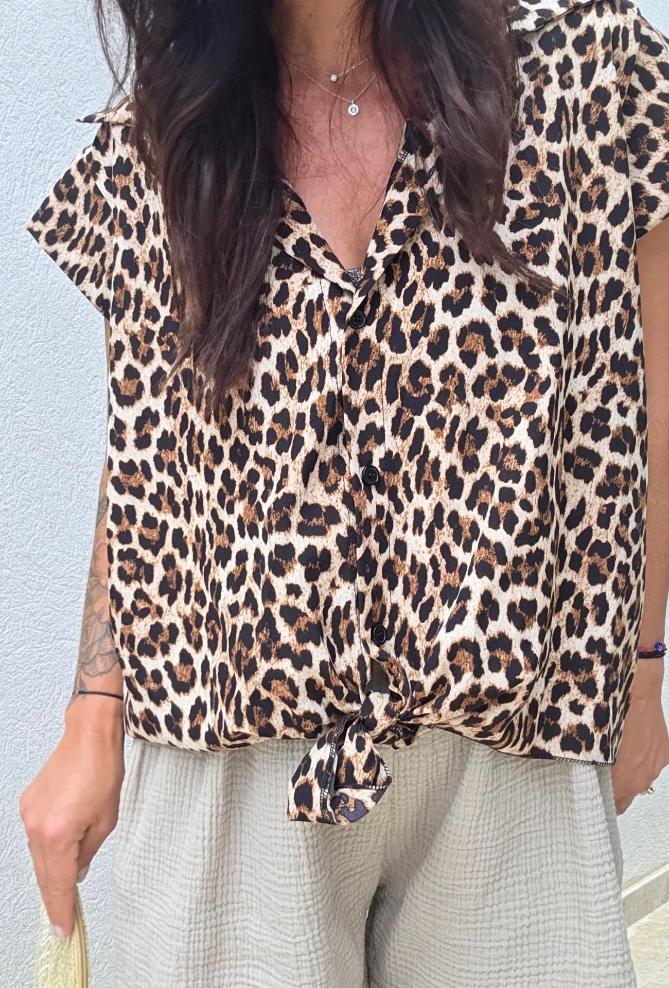 Blouse noeud LEO – Image 3