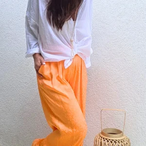 Pantalon ROXANE orange