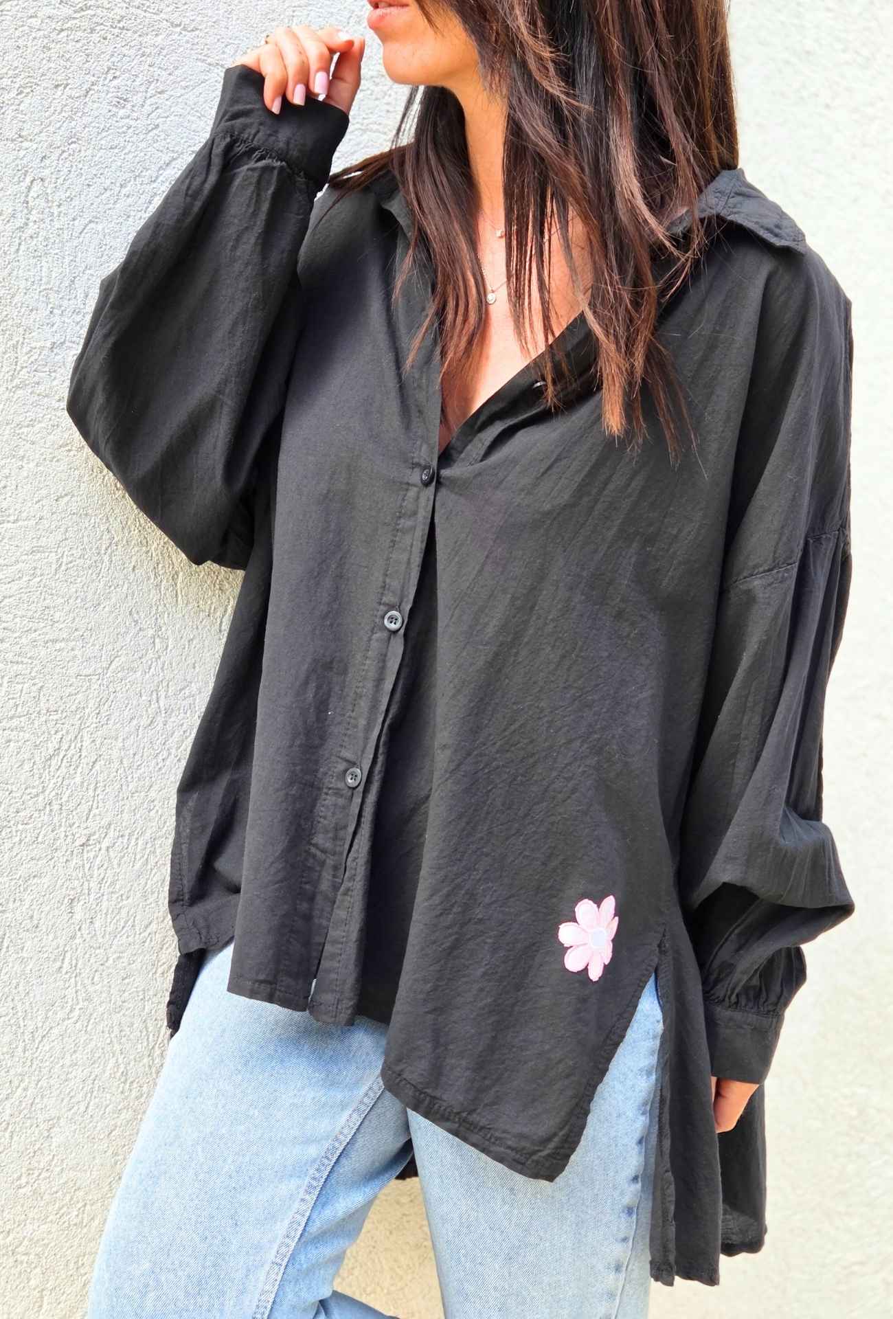 Chemise CHRISTINE Noir