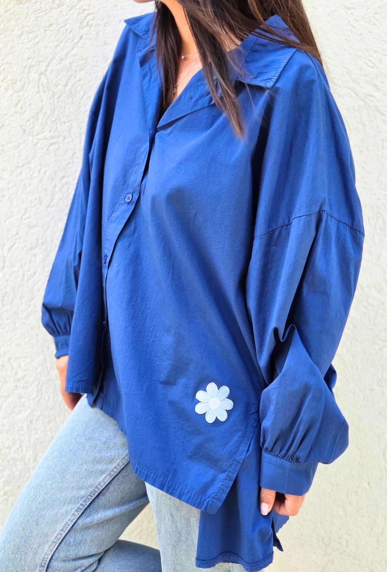 Chemise CHRISTINE bleu