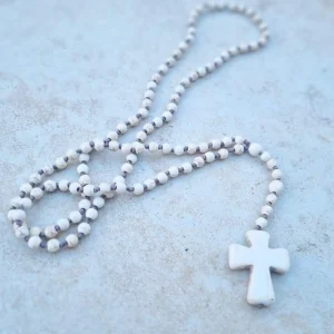 Collier long CROSS