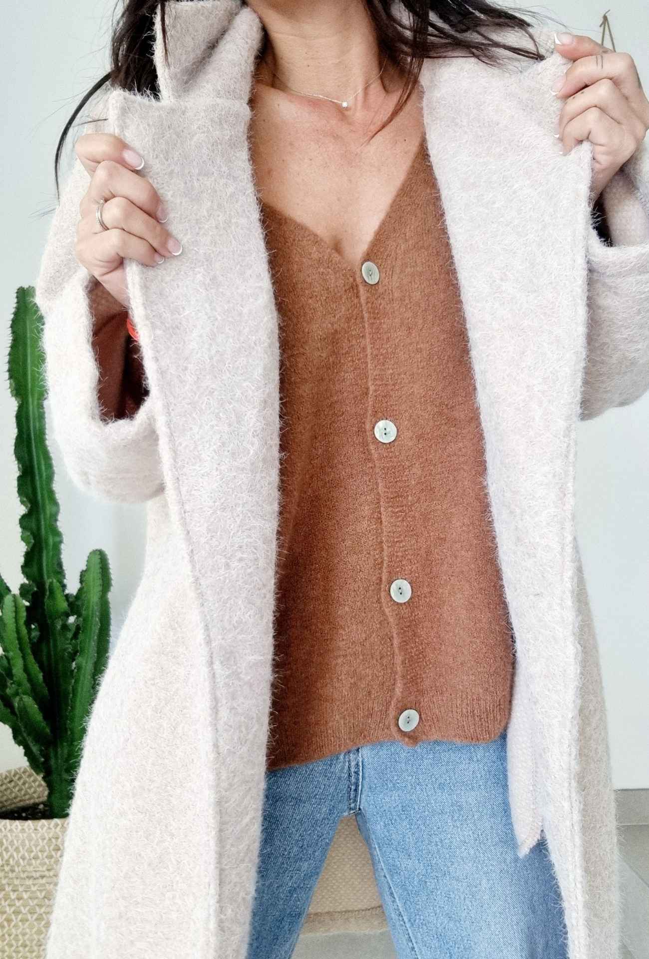 Manteau CHIARA beige – Image 2