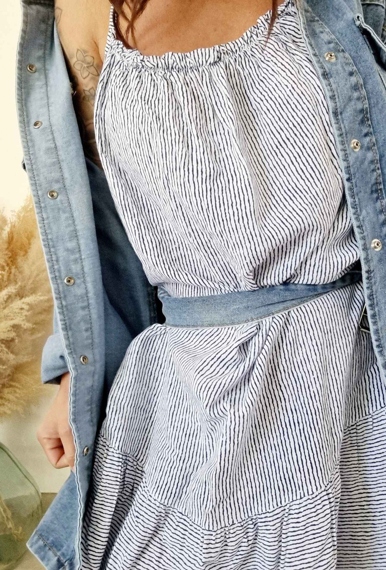 Robe courte rayures Mila – Image 7