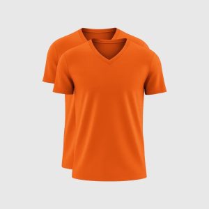Pack de 2 Col V – Orange