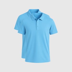 Pack de 2 Polos – Bleu Ciel