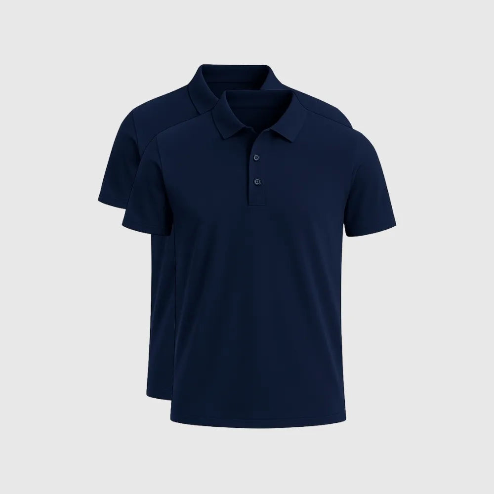 Pack de 2 Polos – Bleu