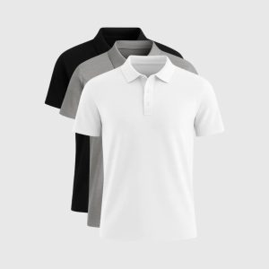 Pack de 3 Polos – Essentiel