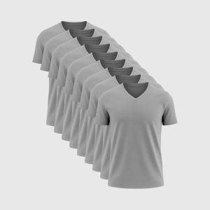 Pack de 9 Col V – Gris